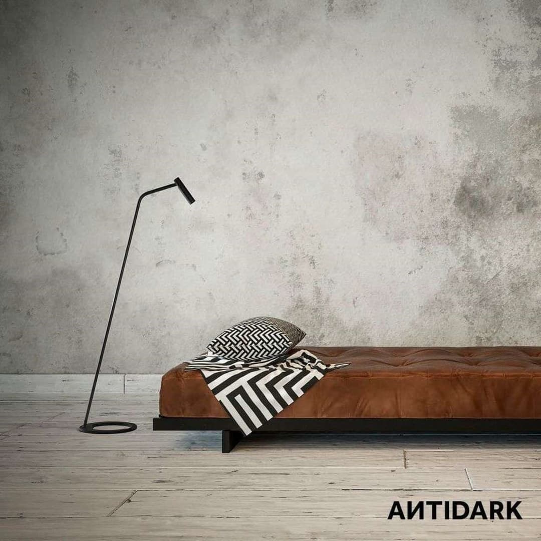 Antidark F1 Stehleuchte Schwarz - Antidark - Wohnzimmer - Aluminium