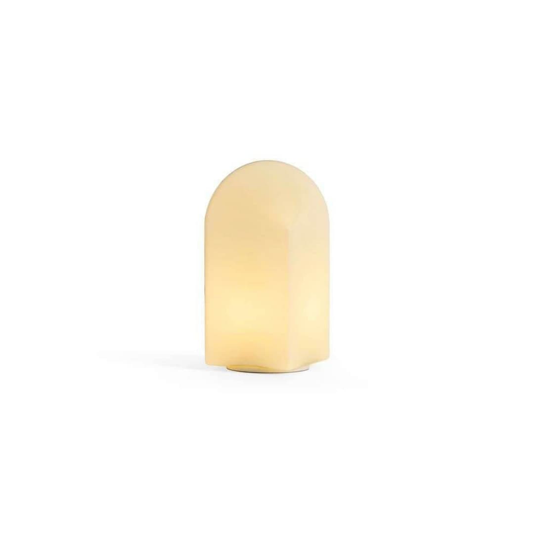 Parade 240 Portable Tischleuchte Shell Weiß - Hay - Wohnzimmer - Glas