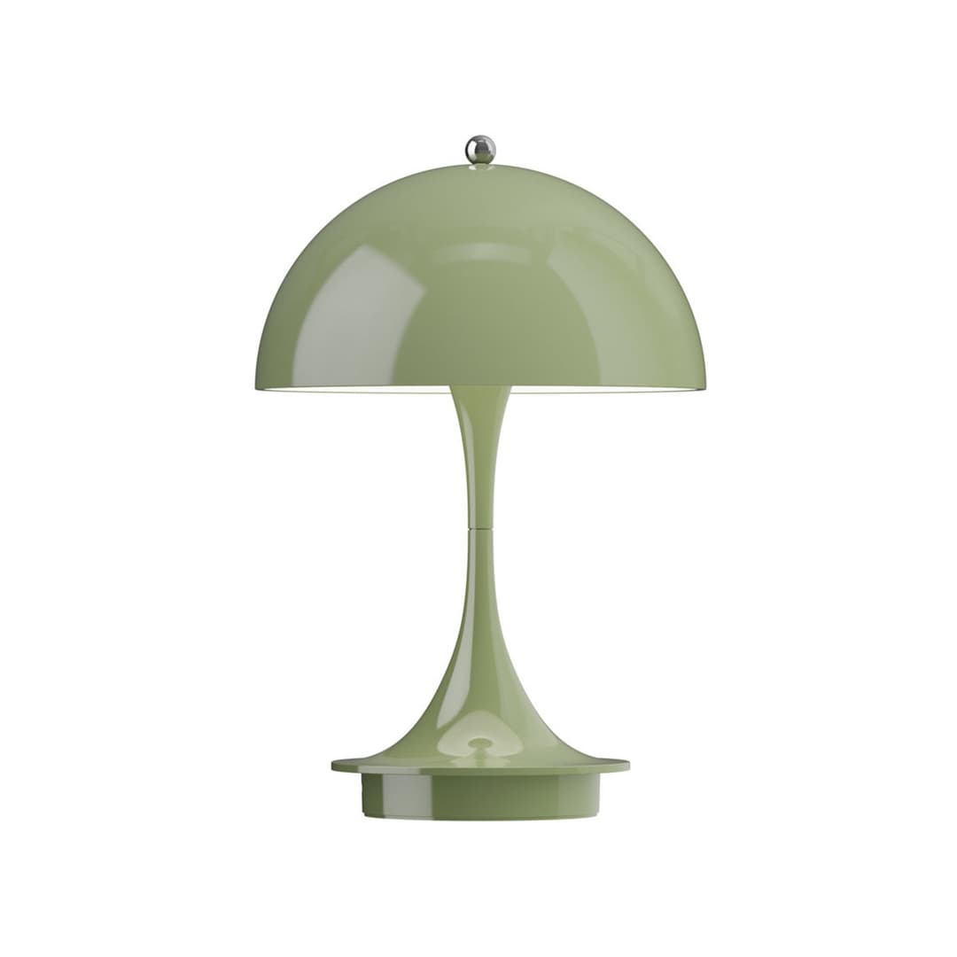 Panthella 160 Portable Akku-Tischlampe, grün - Louis Poulsen - Balkon - Design - Kunststoff - Einflammig