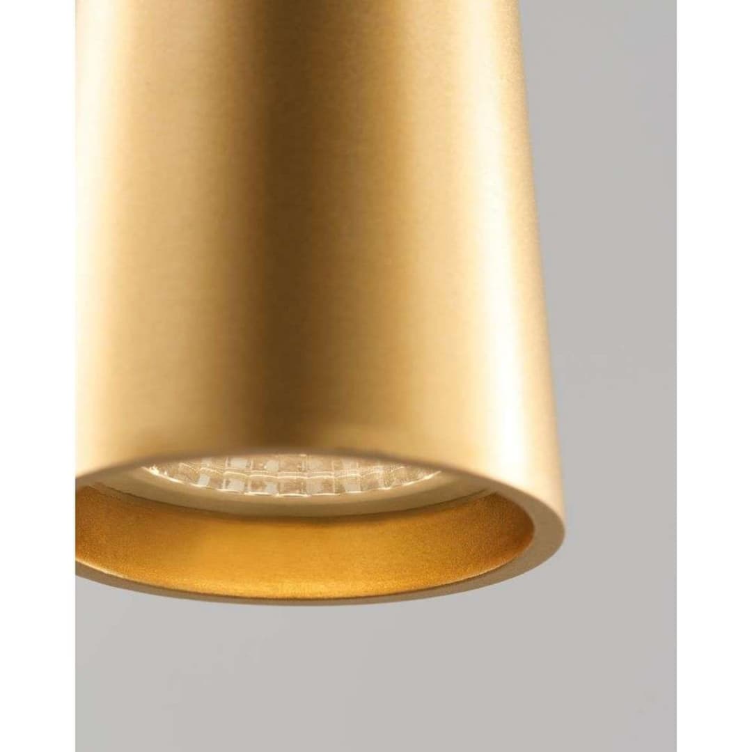 Drop S2 Pendelleuchte LED 2700K Brass - LIGHT-POINT - Wohnzimmer - Aluminium