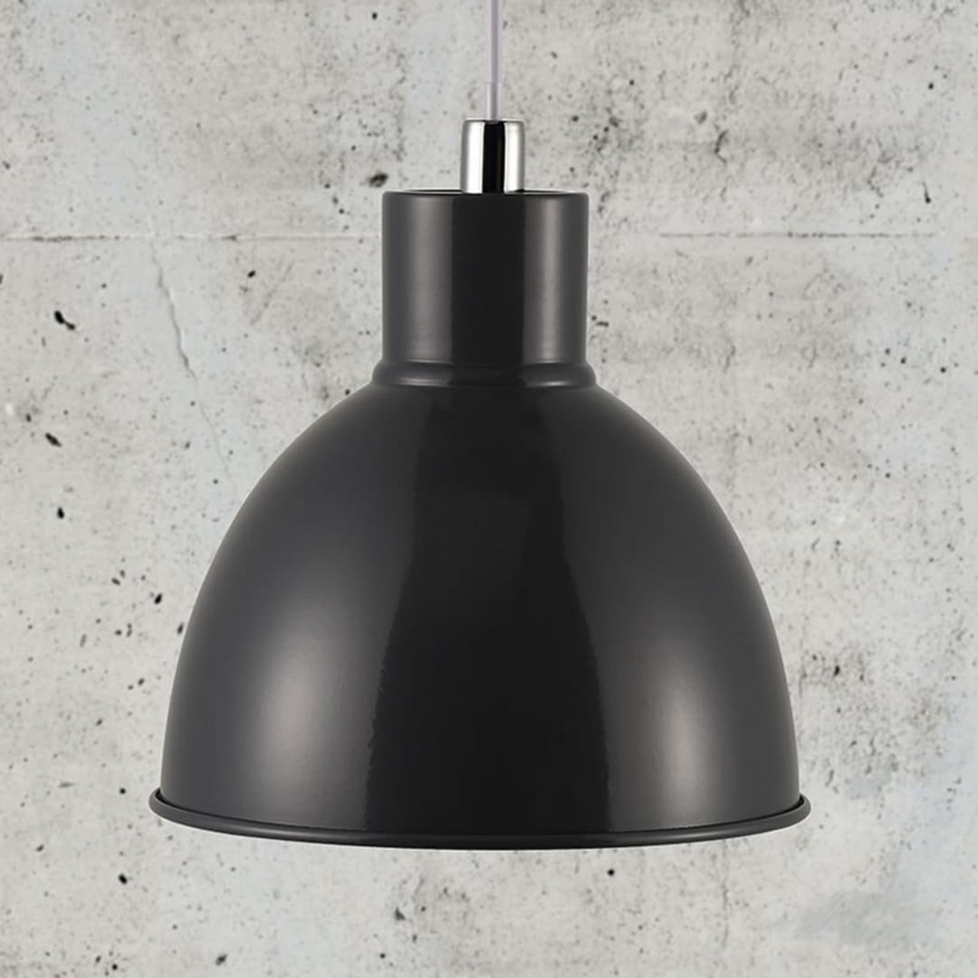 Pop Pendelleuchte Anthracite - Nordlux - Wohnzimmer - Skandinavisch - Metall - Einflammig