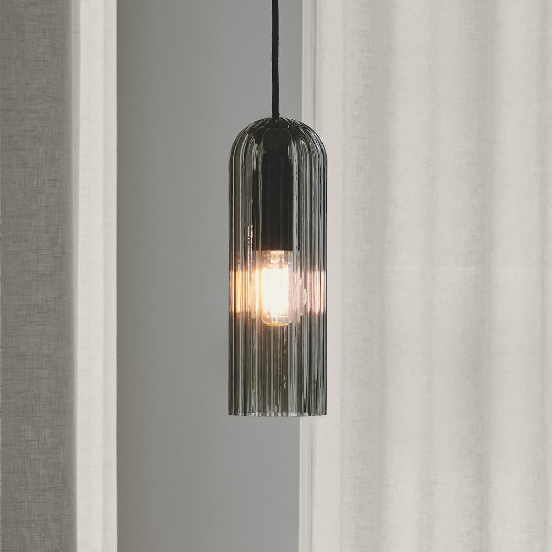 Miella Pendelleuchte Smoke - Nordlux - Esszimmer - Glas - Einflammig