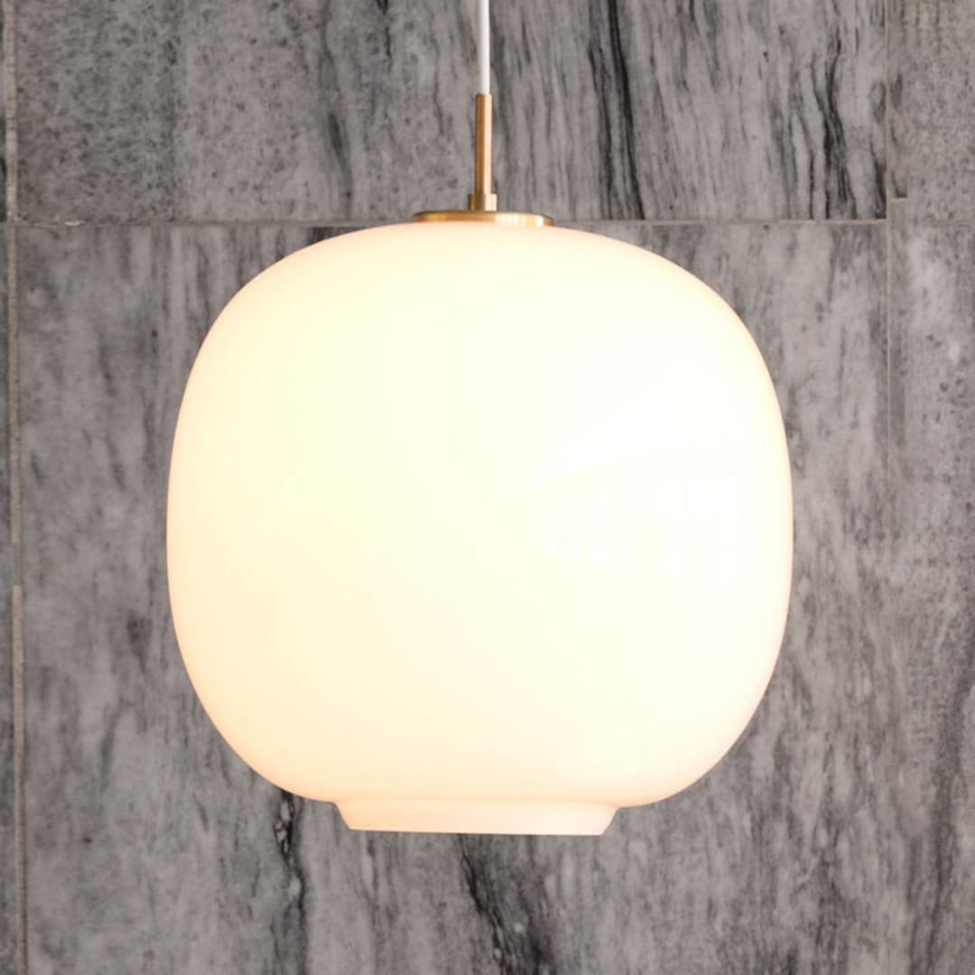 VL45 Radiohus Hängelampe, Ø 25 cm, weiß - Louis Poulsen - Wohnzimmer - Design - Glas - Einflammig