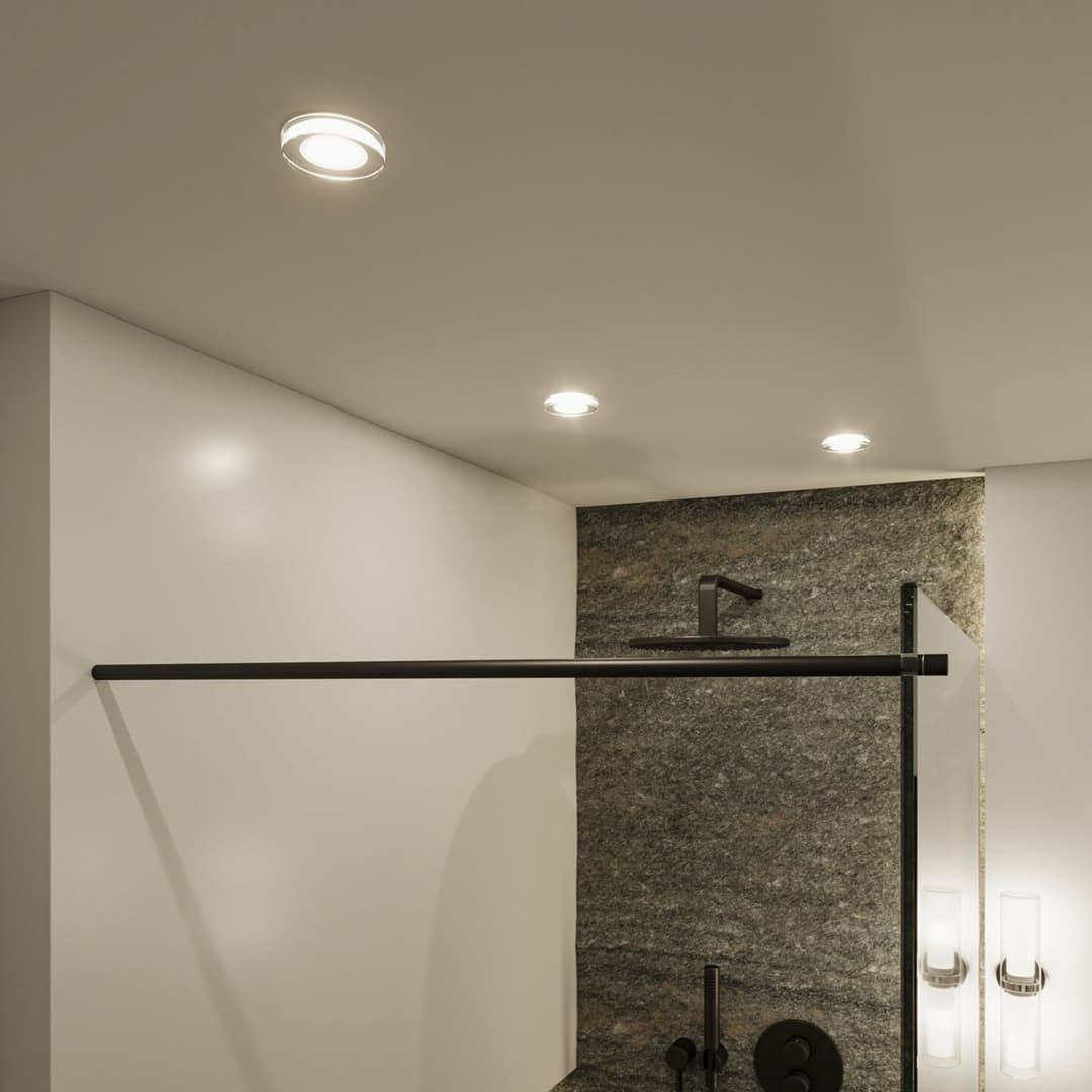 Luena Einbaudeckenleuchte IP65 Dim. Weiß - Paulmann - Badezimmer - Modern - Metall - Einflammig