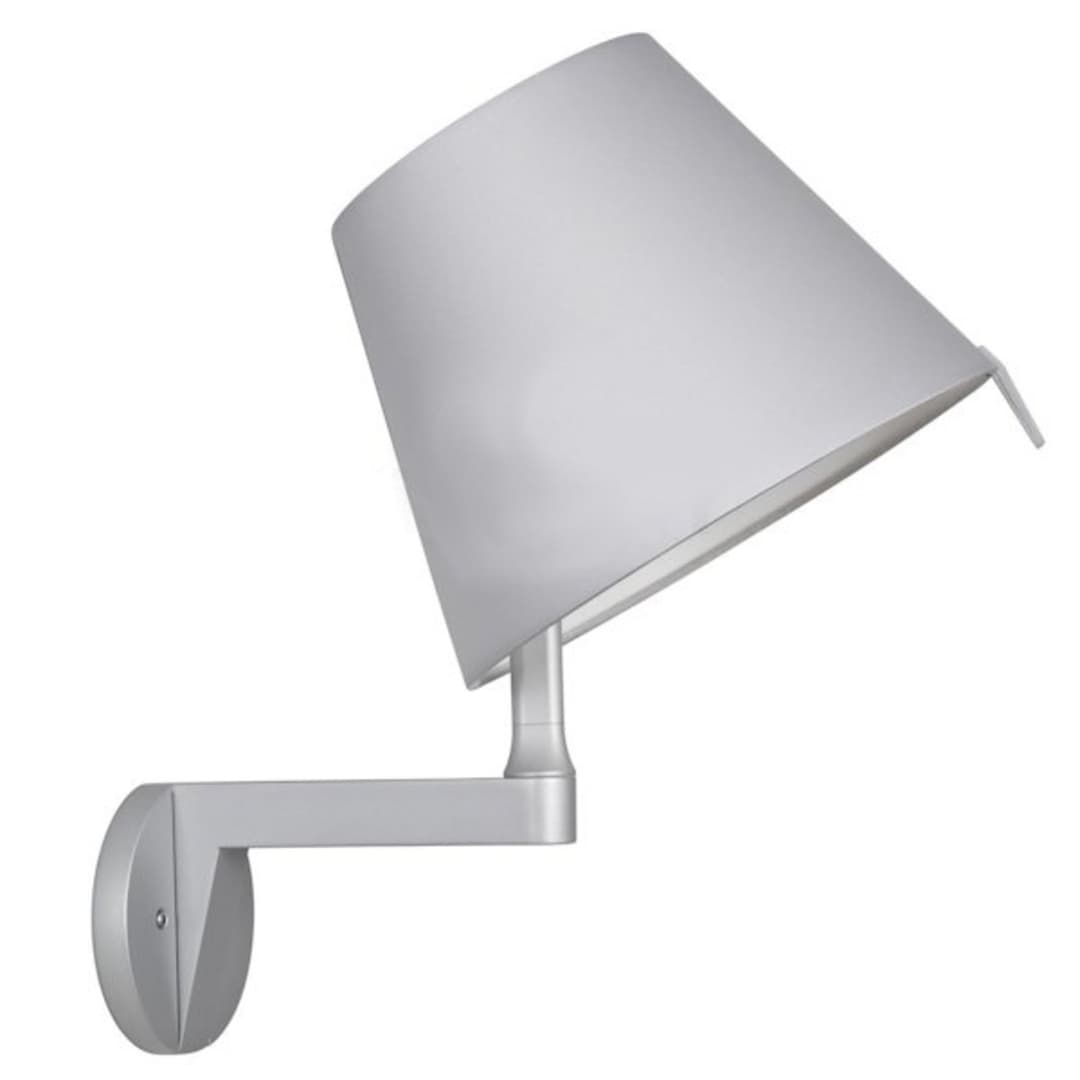 Melampo Wandleuchte Grau - Artemide - Wohnzimmer - Aluminium