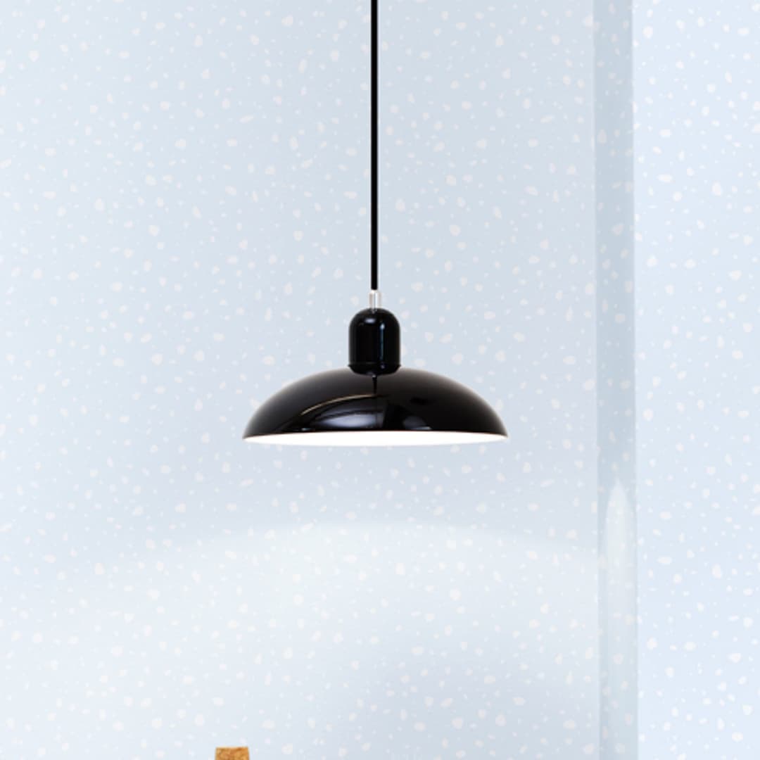 KAISER idell™ 6631-P Pendelleuchte Schwarz - Fritz Hansen Kaiser Idell 6631-P - Wohnzimmer - Design - Metall - Einflammig