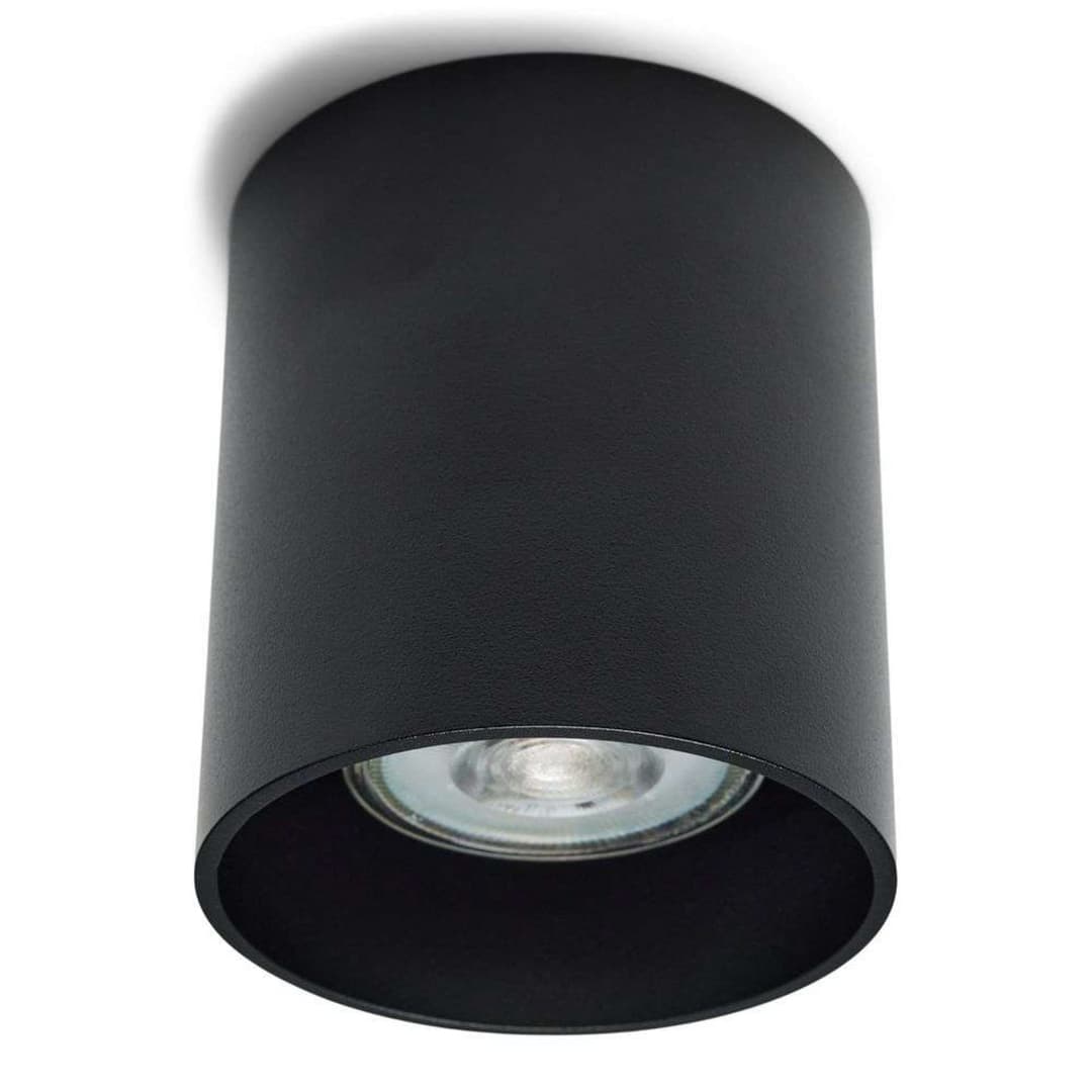 Tube Deckenleuchte Schwarz - Antidark - Wohnzimmer - Aluminium