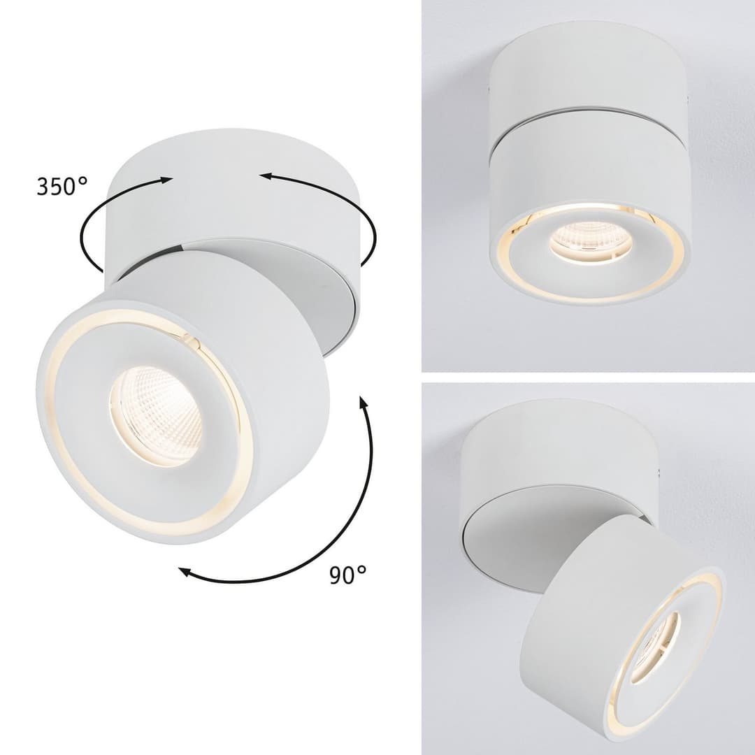 Spircle Spotlight Matt Weiß - Paulmann - Wohnzimmer - Modern - Metall