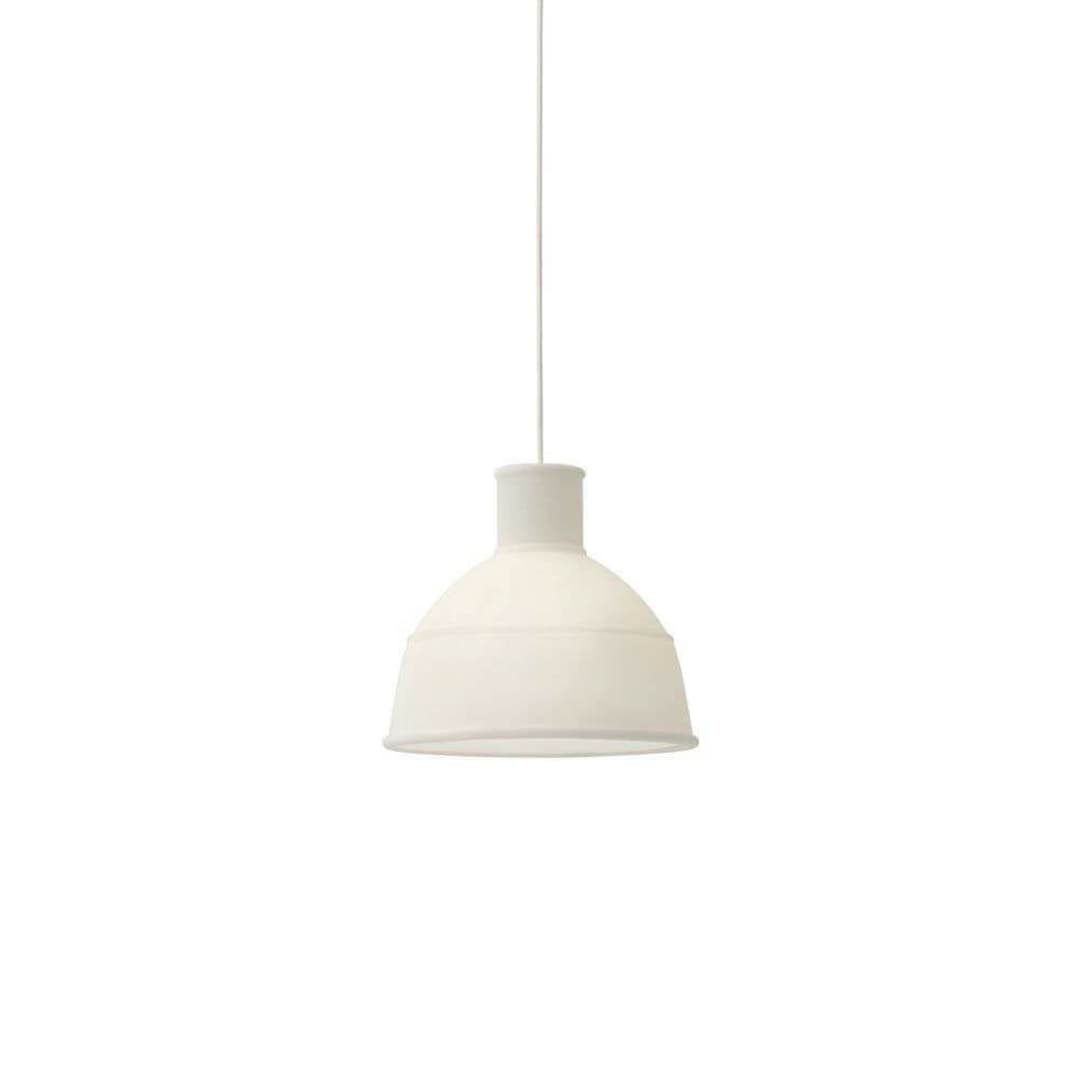 Unfold Pendelleuchte Translucent White - Muuto - Wohnzimmer - Kunststoff