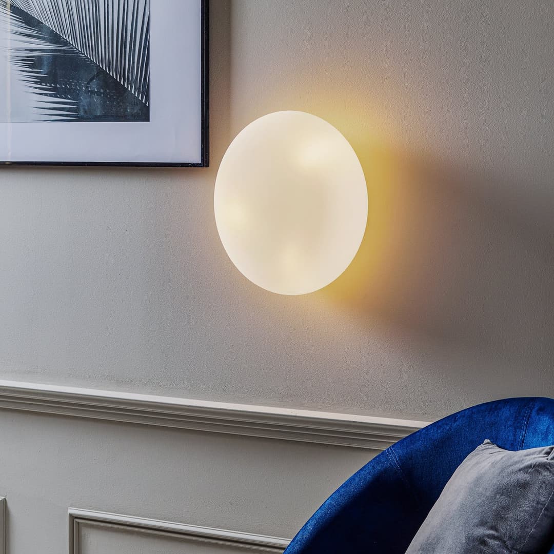 Itka Glas-Wandleuchte IP65 Ø 35 cm - Artemide - Wohnzimmer - Modern - Rund