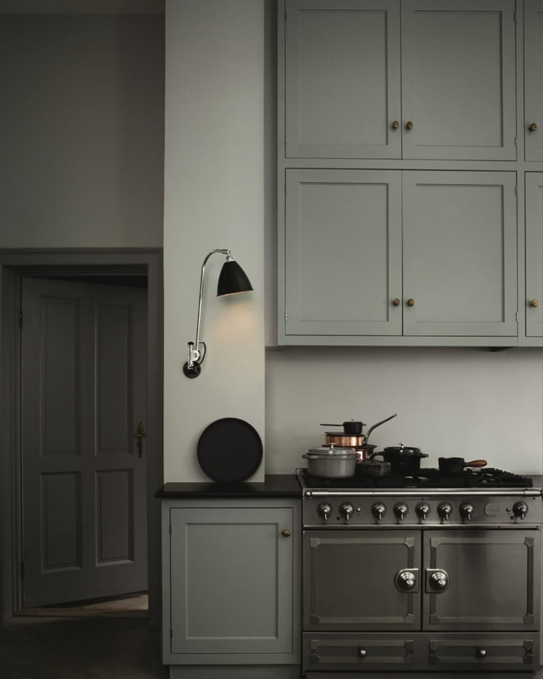 Bestlite BL6 Wandleuchte Ø16 Messing/Schwarz - GUBI - Wohnzimmer - Metall