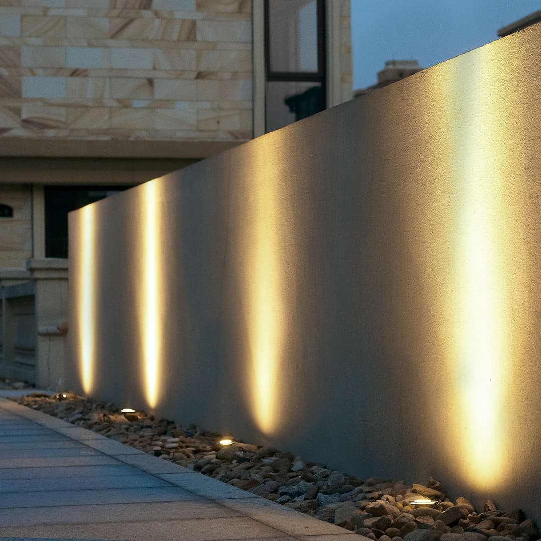 Ava Erd Spot IP67 Steel - Lucande - Terrasse - Modern - Edelstahl - Einflammig