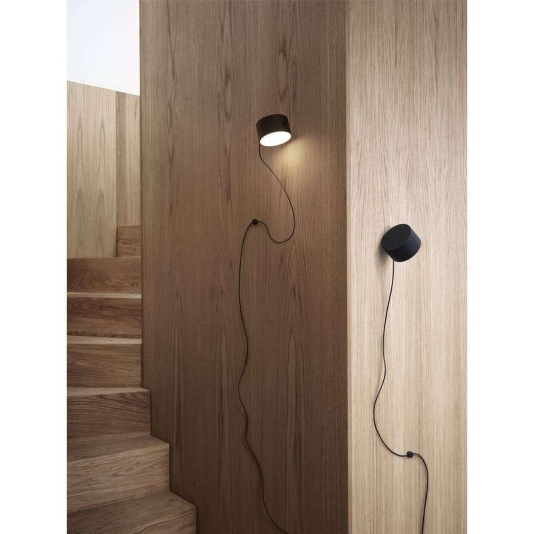 Post Wandleuchte Brown Green - Muuto - Wohnzimmer - Metall