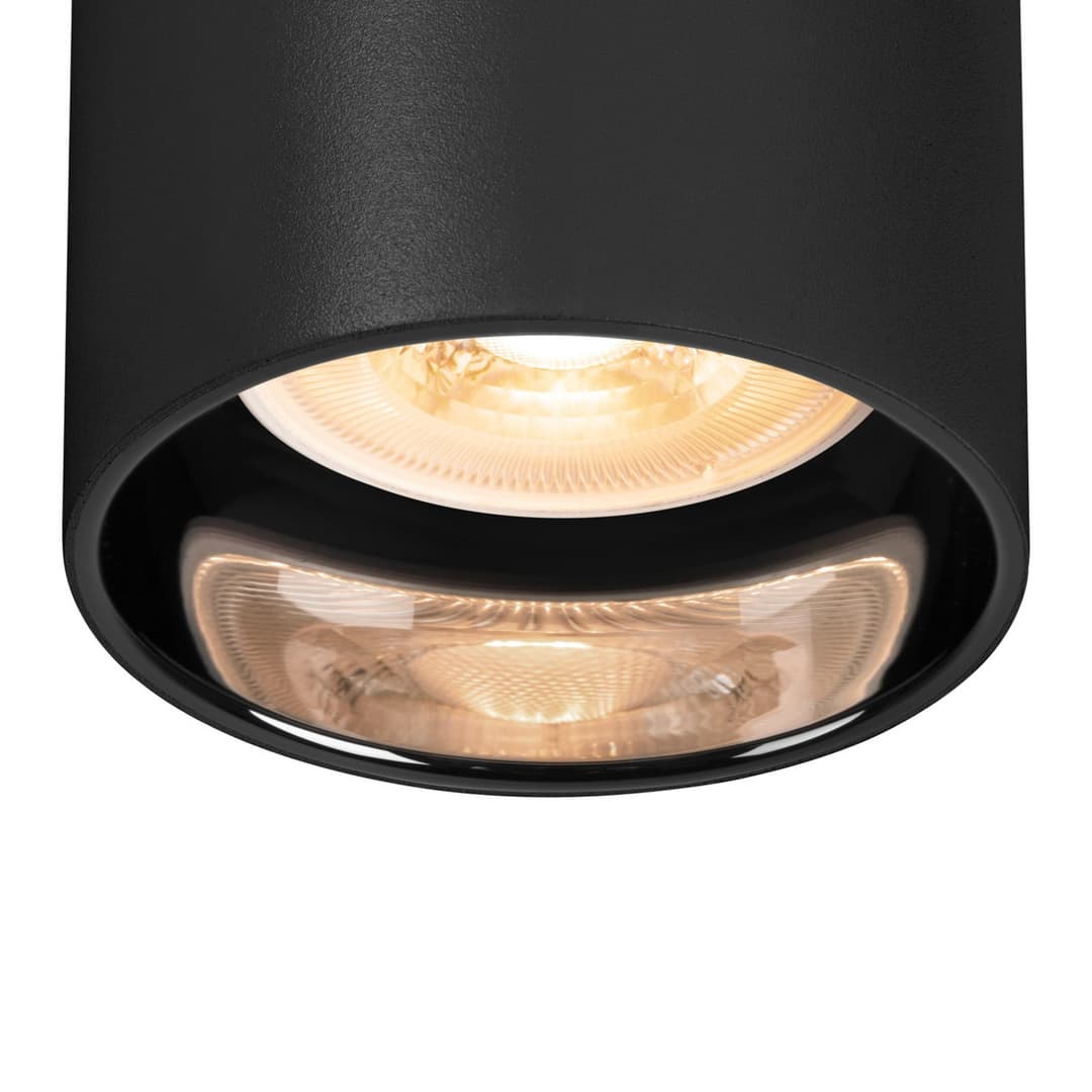 Asto Tube 3 Deckenleuchte Black - SLV - Wohnzimmer - Modern - Metall - Mit Abstand