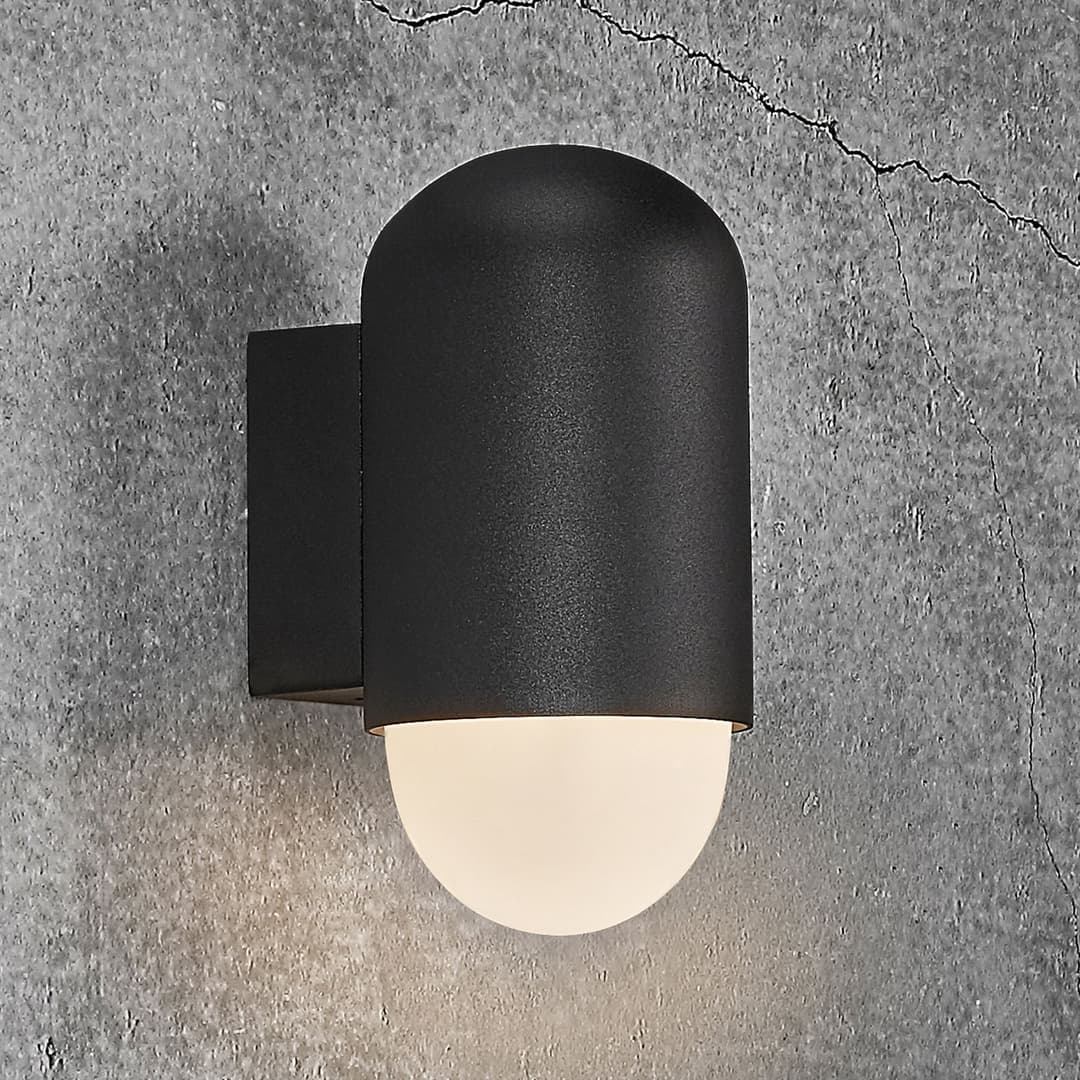 Heka Wandleuchte Black - Nordlux - Modern - Metall - Einflammig