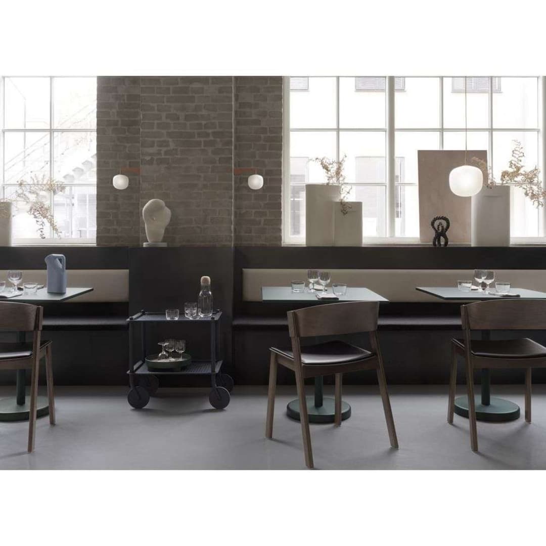 Rime Pendelleuchte Ø18 White - Muuto - Wohnzimmer - Glas