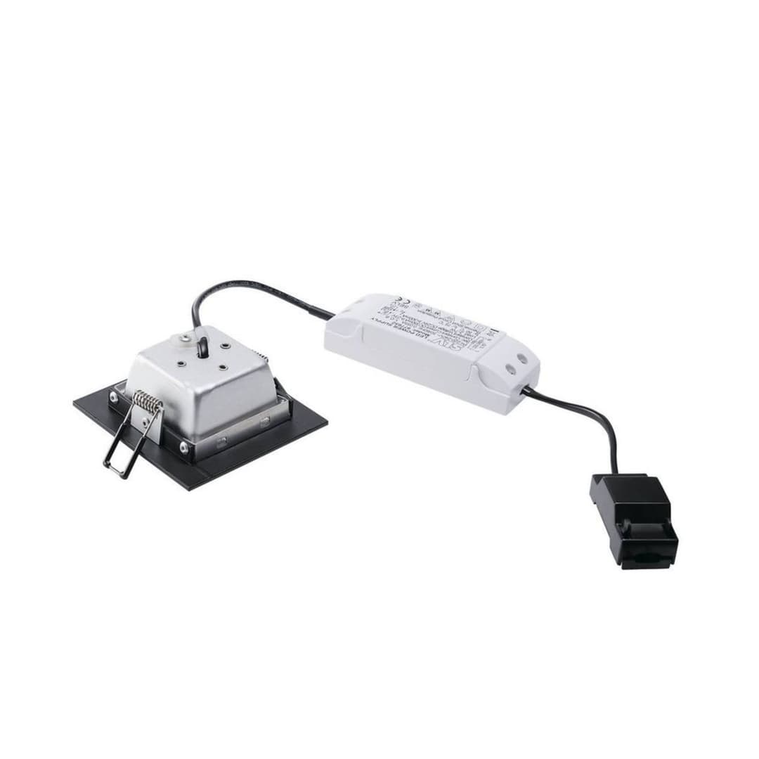 Frame Basic LED Einbauspots incl. Driver Black - SLV - Aluminium