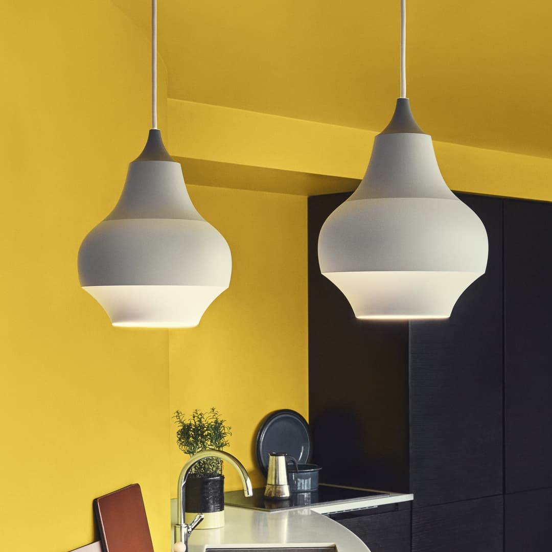 Cirque Pendelleuchte, Ø22 cm, grau - Louis Poulsen - Wohnzimmer - Design - Metall - Einflammig