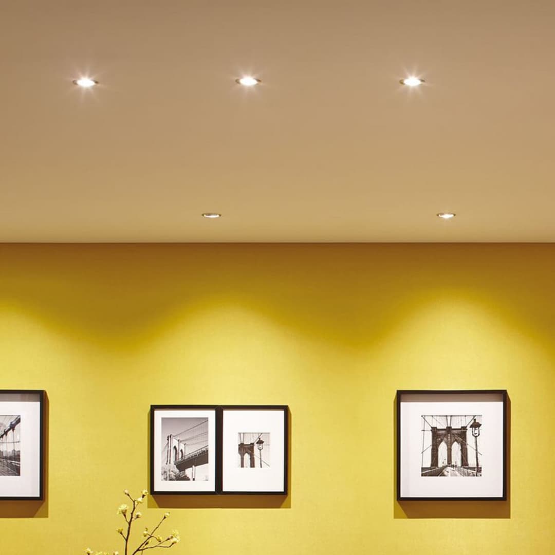 Nova Coin LED-Einbauspot 3er schwenkbar, Eisen - Paulmann - Wohnzimmer - Modern - Metall - Einflammig