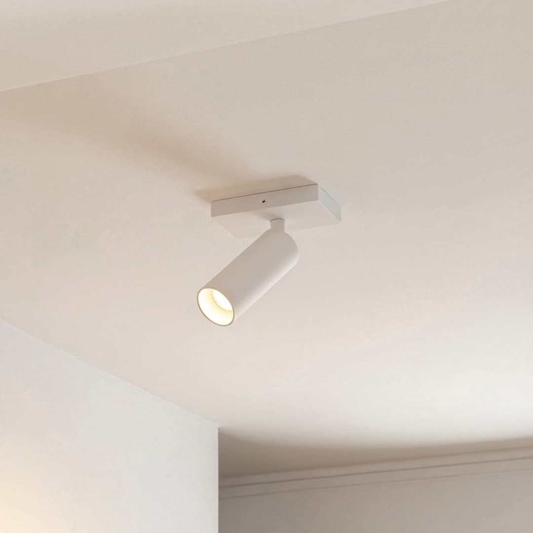 Brinja Slim Deckenstrahler, einflammig, 11 cm, GU10 MR11, weiß - Arcchio - Flurbereich - Modern - Aluminium