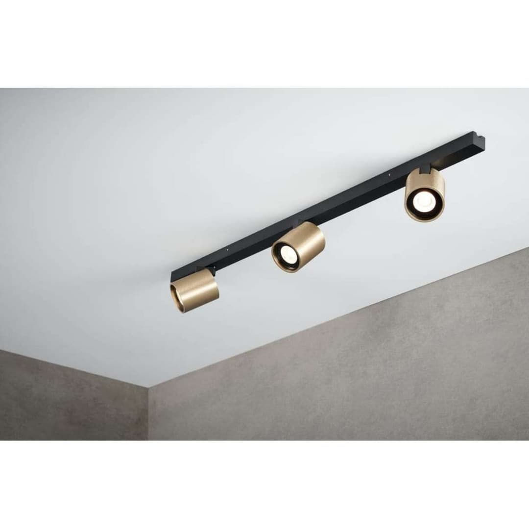 Focus Mini LED Deckenleuchte L70 3000K Brass - LIGHT-POINT - Wohnzimmer - Aluminium