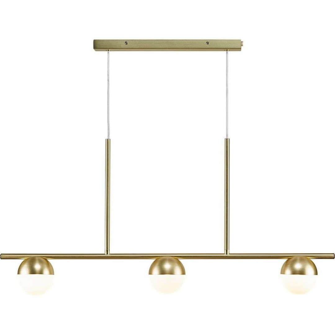 Contina 3 Pendelleuchte Brass - Nordlux - Küche - Metall