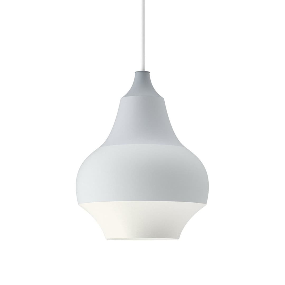 Cirque Pendelleuchte, Ø15 cm, grau - Louis Poulsen - Wohnzimmer - Design - Metall - Einflammig
