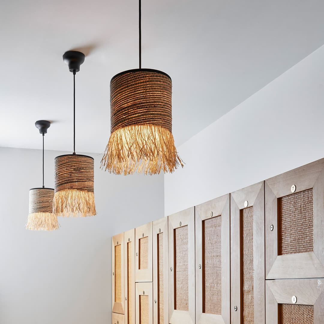 Formentera Hängeleuchte 1-flammig Ø 18 cm - MARKET SET - Wohnzimmer - Design - Einflammig
