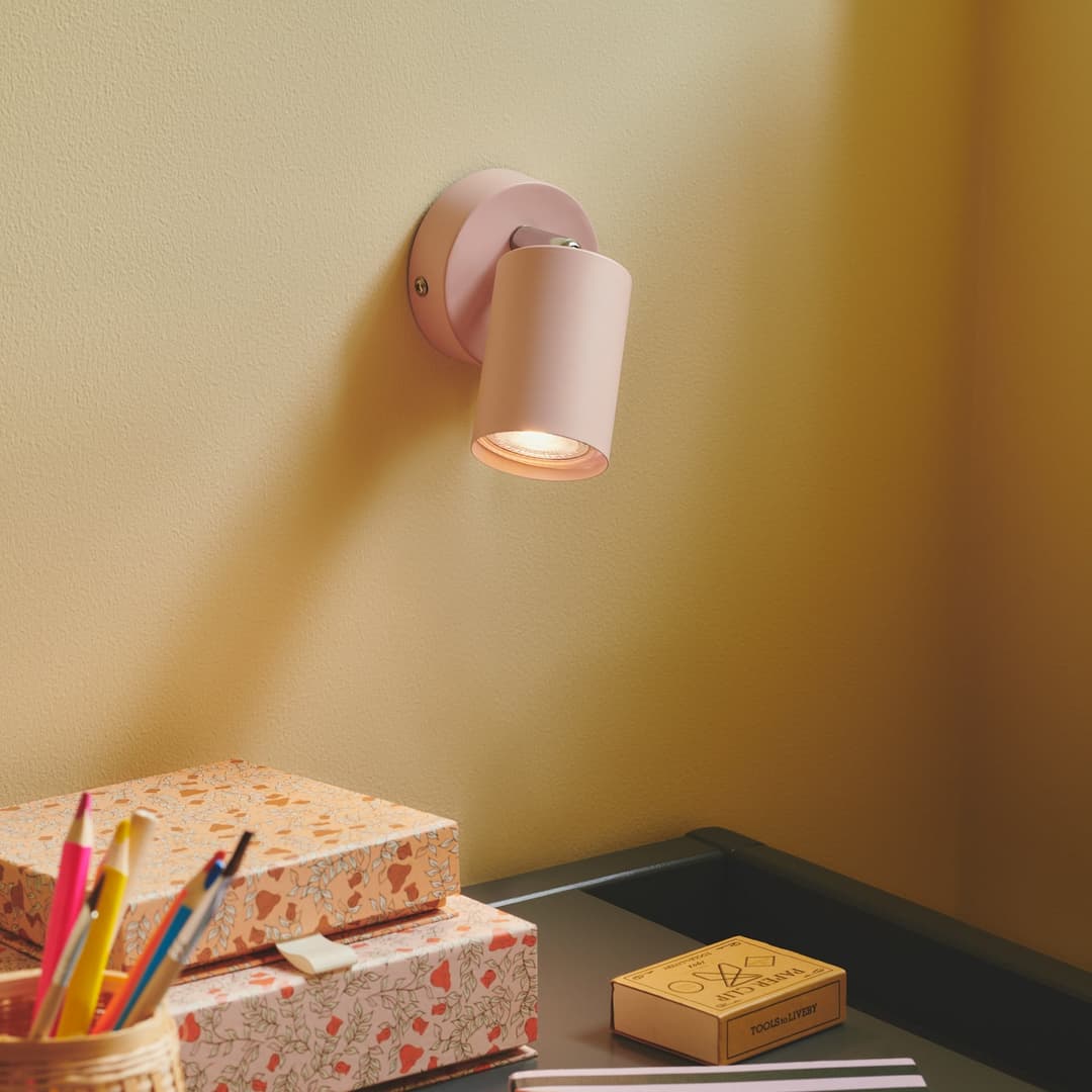 Explore Wandleuchte Dusty Pink - Nordlux - Flurbereich - Skandinavisch - Metall - Einflammig