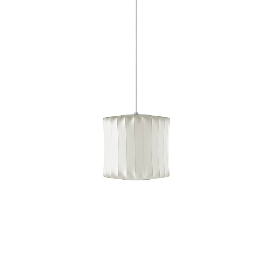 Nelson Lantern Bubble S Pendelleuchte, weiß - Herman Miller HAY - Esszimmer - Kunststoff