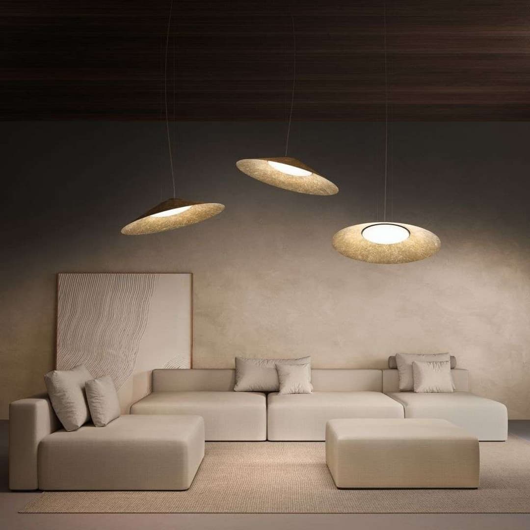 Kate Pendelleuchte 2700K Golden Leaf - KDLN - Esszimmer - Metall